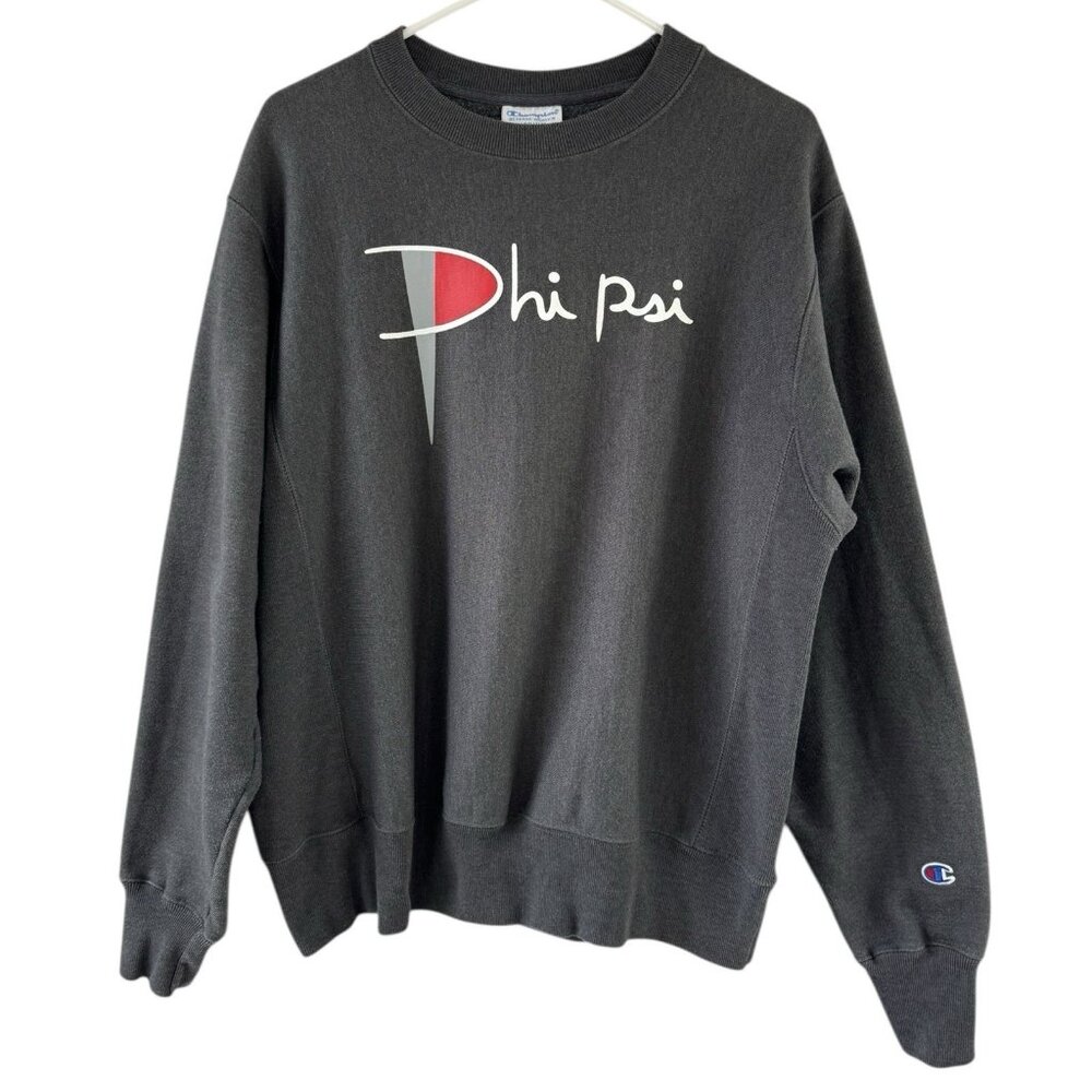 Vtg Champion Reverse Weave PHI KAPPA PSI Fraternity Sweatshirt M Ohio State OSU